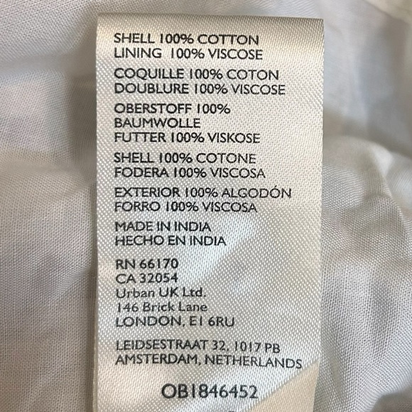 Free People Endless Afternoon Floral Mini Dress-Bohemian Puff Sleeve Mini-Medium - Picture 13 of 13